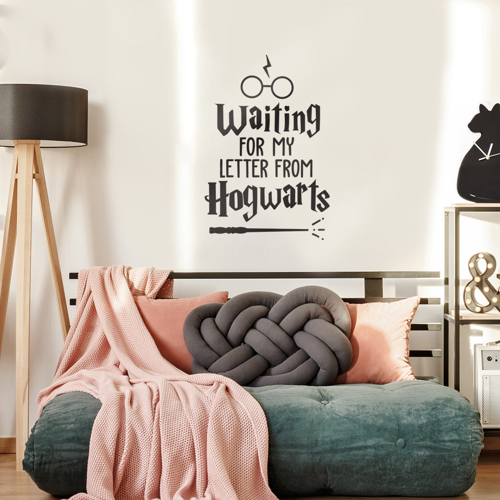 Vinyl Wall Art Decal - Waiting For My Letter From Hogwarts - 32. Harry