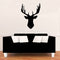 Chic Holiday Deer Outline Vinyl Wall Art Decal - Decoration Vinyl Sticker