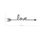 Large Motivational and Inspirational Art Decal/Love 5. Wall Decoration Vinyl Sticker-Black   3