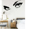 Audrey Hepburn Sexy Eyes/Attractive Eye Wall Decal Art Decor - Black Vinyl Sticker (   3