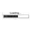 Imprinted Designs Loading Bar Wall Decal Sticker Art (Medium 7" X 30") Black 30"x 7" 5