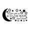 I Love You To the Moon and Back with Stars - Vinyl Wall Art Decal - Bedroom Decoration Vinyl Sticker - Nursery Vinyl Sticker - Removable Vinyl Decal - Love Quote Vinyl Decal   4