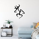 Deer and Buck Silhouette Vinyl Wall Decal Sticker Art   4