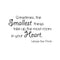 Sometimes the Smallest Things Take up the Most Room in Our Heart ... Winnie The Pooh Quote Vinyl Wall Decal - Motivational Quote Vinyl Decal Sticker   3