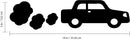 Cars Vinyl Wall Art Stickers - Boy's Room Wall Decor- Cute Vinyl Sticker Decals - Nursery Room Car Decorations   4