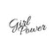 Vinyl Wall Art Decal - Girl Power - Inspirational Women’s Quotes - 15" x 30" - Home Decor Bedroom and Office Work Motivational Women’s Words Sayings - Removable Sticker Decals Black 15" x 30" 4