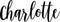 Vinyl Wall Art Decal Girls Custom Name - ’Charlotte’ Custom Text Name - Girls Bedroom Vinyl Wall Decals - Cute Wall Art Decals for Baby Girl Nursery Room Decor (12" x 33"; Black Cursive)   4