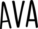 Vinyl Wall Art Decal Girls Custom Name - ’AVA’ Custom Text Name - 12" x 19" - Girls Bedroom Vinyl Wall Decals - Cute Wall Art Decals for Baby Girl Nursery Room Decor (12" x 19"; Black Text) Black 12" x 19" 4