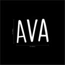 Vinyl Wall Art Decal Girls Custom Name - ’AVA’ Custom Text Name - 12" x 19" - Girls Bedroom Vinyl Wall Decals - Cute Wall Art Decals for Baby Girl Nursery Room Decor (12" x 19"; White Text) White 12" x 19" 3