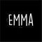 Vinyl Wall Art Decal Girls Custom Name - ’Emma’ Custom Text Name - 12" x 26" - Girls Bedroom Vinyl Wall Decals - Cute Wall Art Decals for Baby Girl Nursery Room Decor (12" x 26"; White Text) White 12" x 26" 3