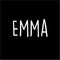 Vinyl Wall Art Decal Girls Custom Name - ’Emma’ Custom Text Name - 12" x 26" - Girls Bedroom Vinyl Wall Decals - Cute Wall Art Decals for Baby Girl Nursery Room Decor (12" x 26"; White Text) White 12" x 26" 4