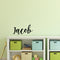 Vinyl Wall Art Decal Boys Custom Name - ’Jacob’ Custom Text Name - 12" x 28" - Little Boys Bedroom Vinyl Wall Decals - Cute Wall Art Decals for Baby Boy Nursery Room Decor (12" x 28"; Black Cursive) Black 12" x 28" 2