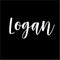 Vinyl Wall Art Decal Boys Custom Name - ’Logan’ Custom Text Name - 12" x 29" - Little Boys Bedroom Vinyl Wall Decals - Cute Wall Art Decals for Baby Boy Nursery Room Decor (12" x 29"; White Cursive) White 12" x 29" 4