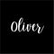 Vinyl Wall Art Decal Boys Custom Name - ’Oliver’ Custom Text Name - 12" x 30" - Little Boys Bedroom Vinyl Wall Decals - Cute Wall Art Decals for Baby Boy Nursery Room Decor (12" x 30"; White Cursive) White 12" x 30" 4