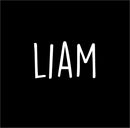 Vinyl Wall Art Decal Boys Custom Name - ’Liam’ Custom Text Name- 12" x 23" - Little Boys Bedroom Vinyl Wall Decals - Cute Wall Art Decals for Baby Boy Nursery Room Decor (12" x 23"; White Text) White 12" x 23" 4