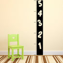 Pulse Vinyl Vinyl Wall Art Decal - Ruler Numbers Growth Chart - 60. Childrens Bedroom Wall Decals - Unisex Kids Little Boys Girls Room Play Area Daycare Decor (60.5" x 10"; White)   3