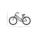 Set of 20 Vinyl Wall Art Decal - Bicycle Patterns - Each - Stencil Adhesive Vinyl for Home Apartment Workplace Use - Cool Simple Shapes for Living Room Bedroom Decor   4