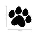 Set of 20 Vinyl Wall Art Decal - Little Paws Pattern - 4.Each - Cute Vinyl Sticker Adhesives For Home Apartment Bedroom Playroom Nursery - Decals For Unisex Toddlers Teens   3