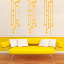 Vinyl Wall Art Decal - Geometric Digital Circuit - 60" x 16" - Trendy Modern Decor For Home Living Room Bedroom Office Workplace Peel Off Vinyl Sticker Decals (60" x 16"; Yellow) Yellow 60" To 16" 2