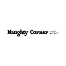 Wall Art Vinyl Decal - Naughty Corner with Arrow - Unisex Little Girl Boy Kids Bedroom Decoration Sticker - Children’s Play Room Closet Door Classroom Daycare Sign