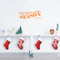 Vinyl Wall Art Decal - Tis The Season to Be Merry - 10" x 30" - Christmas Seasonal Holiday Sticker - Indoor Outdoor Home Living Room Bedroom Apartment Office Door Decor (10" x 30"; Orange) Orange 10" x 30" 4