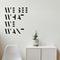 Vinyl Wall Art Decal - We See What We Want - 26. Modern Life Quotes Bedroom Office Work Decoration - Positive Motivational Indoor Outdoor Home Wall Living Room Decor   2