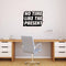 Vinyl Art Wall Decal - No Time Like The Present - Positive Life Quotes House Apartment Wall Decoration - Motivational Office Workplace Bedroom Living Room Decor (17" x 22"; Black)   2