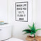 Vinyl Wall Art Decal - When Life Gives You Sh!t Flush It Away - 23" x 16" - Witty Adult Humor Home Living Room Bedroom Bathroom Sticker Decoration - Modern Sarcastic Household Apartment Adhesive Black 23" x 16" 3