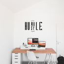 Vinyl Wall Art Decal - Stay Humble Hustle Hard - Modern Motivational Home Bedroom Apartment Decor - Inspirational Indoor Outdoor Living Room Office Work Quotes   3