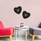 Valentines Day Vinyl Wall Art Decal - Bite Me Heart Candy - 10" x 11" - Valentine’s Home Living Room Bedroom Sticker - Indoor Outdoor Positive Household Couples Apartment Decor (10" x 11"; Black) Black 10" x 11" 3