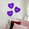 Valentines Day Vinyl Wall Art Decal - Bite Me Heart Candy - 10" x 11" - Valentine’s Home Living Room Bedroom Sticker - Indoor Outdoor Positive Household Couples Apartment Decor (10" x 11"; Purple) Purple 10" x 11" 4