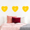 Valentines Day Vinyl Wall Art Decal - Bite Me Heart Candy - 10" x 11" - Valentine’s Home Living Room Bedroom Sticker - Indoor Outdoor Positive Household Couples Apartment Decor (10" x 11"; Yellow) Yellow 10" x 11" 3