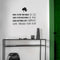 St Patrick’s Day Vinyl Wall Art Decal - May Your Troubles Be Less - - St Patty’s Holiday Home Living Room Bedroom Sticker - Office Workplace Apartment Door Decor (; Black)   2