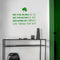 St Patrick’s Day Vinyl Wall Art Decal - May Your Troubles Be Less - 17" x 22.5" - St Patty’s Holiday Home Living Room Bedroom Sticker - Office Workplace Apartment Door Decor (17" x 22.5"; Green) Green 17" x 22.5" 2