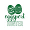 Easter Day Vinyl Wall Art Decal - Eggspert Hunter - 25" x 23" - Eggs Resurrection Sunday Pascha Holiday Modern Cute Home Living Room Bedroom Apartment Nursery Playroom Decor (25" x 23"; Green) Green 25" x 23" 4