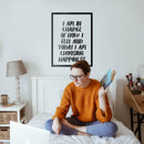 Vinyl Wall Art Decal - I Am In Charge Of How I Feel And Today I Am Choosing Happiness - Inspirational Home Bedroom Office Workplace Apartment Living Room Quote Decor (30" x 23"; Black)   4