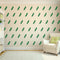 Set of 18 Vinyl Wall Art Decal - Feathers Pattern - 6" x 4.33" Each - Modern Trendy Urban Home Living Room Bedroom Apartment Decor - Office Work Nursery Playroom Stickers (6" x 4.33" each; Green) Green 6" x 4.33" each 2