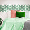 Set of 25 Vinyl Wall Art Decal - Rhombus Diamond Pattern - 5" x 5" Each - Trendy Modern Home Bedroom Living Room Dorm Room Apartment Office Workplace Playroom Nursery Decor (5" x 5" Each; Green) Green 5" x 5" each 2