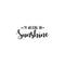 Vinyl Wall Art Decal - I’m Walking On Sunshine - 10. - Positive Modern Trendy Home Office Bedroom Living Room Quote - Happy Motivational Workplace Apartment Decoration (10.; Black)