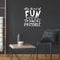 Vinyl Wall Art Decal - It’s Kind of Fun Doing The Impossible - 24.5" x 22" - Motivational Modern Life Home Bedroom Living Room Apartment Office Workplace Business Decor Quotes (24.5" x 22"; White) White 24.5" x 22" 3