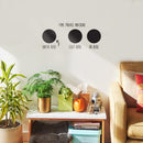 Vinyl Wall Art Decal - Time Travel Machine Enter Here Exit Here Or Here - 17.5" x 40" - Witty Modern Design For Home Bedroom Playroom Nursery Office Indoor Workplace Apartment Black 17.5" x 40" 4