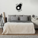 Vinyl Wall Art Decal - I'm A Good Fat - 27" x 20" - Modern Cute Trendy Happy Avocado Home Living Room Bedroom Apartment Kitchen Dining Room Gym Fitness Healthy Lifestyle Decor Black 27" x 20" 5