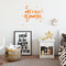 Vinyl Wall Art Decal - All I See Is Magic - 21" x 23" - Modern Positive Inspirational Trendy Stars Home Bedroom Living Room Indoor Work Office Apartment Household Decor Design Orange 21" x 23" 2