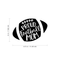 Vinyl Wall Art Decal - Proud Football Mom - 3" x 4.5" - Cute Modern Ball Shape Quote For Mothers Home Bedroom Closet Door Diary Notebook Laptop Car Window Decoration Sticker Black 3" x 4.5"