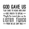 Vinyl Wall Art Decal - God Gave Us Two Ears To Hear And Only One Mouth To Speak - 22" x 26" - Inspirational Religious Faithful Quote For Home Bedroom Living Room Church Work Decor Black 22" x 26" 3