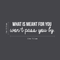 Vinyl Wall Art Decal - What Is Meant For You Won't Pass You By - 8" x 30" - Modern Inspirational Quote For Home Bedroom Living Room Office Workplace Decoration Sticker White 8" x 30"