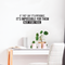 Vinyl Wall Art Decal - If They Say It's Impossible It's Impossible For Them Not For You - 8.5" x 30" - Modern Inspirational Quote For Home Bedroom Living Room Apartment Office Decoration Sticker Black 8.5" x 30" 4