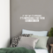 Vinyl Wall Art Decal - If They Say It's Impossible It's Impossible For Them Not For You - 8.5" x 30" - Modern Inspirational Quote For Home Bedroom Living Room Apartment Office Decoration Sticker White 8.5" x 30" 5