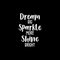 Vinyl Wall Art Decal - Dream Big Sparkle More Shine Bright - 25" x 17" - Modern Motivational Quote For Home Bedroom Living Room Office Workplace School Decoration Sticker White 25" x 17" 4