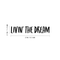 Vinyl Wall Art Decal - Livin The Dream - 4. Trendy Inspirational Personal Success Quote For Home Apartment Bedroom Living Room Closet Office Decoration Sticker